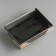 Packaging, salad bowl with a transparent cover, black, 14.5 x 9.5 x 4.5 cm, 0.4 liters