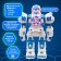 Robot Radio -controlled "shuntik", voice control, light, sound effects, Russian voicing