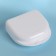 Dentures storage container, 8.5 × 8 × 2.7 cm, color mix