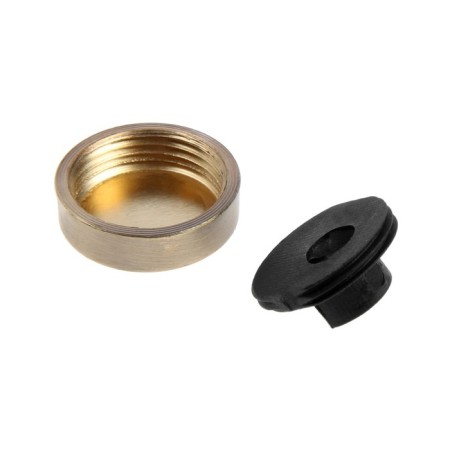 Tundra mirror holder, d = 25 mm, without drilling, bronze color, plastic, 4 pcs.-2