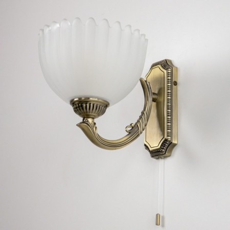 Sconces Citilux "Seville" CL414313, 16.5x16.5 cm, 1x75W, E27, brown color-8