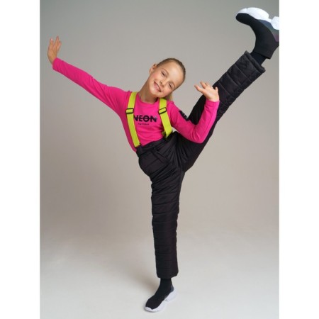 Брюки утепленные для девочки, рост 158 см-3