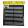 Ventilation grate "Vento" 2323V, 230x230 mm, with a grid, indescribable, graphite
