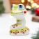 Souvenir "Snake Smile Green", 7 cm, porcelain