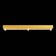 Ceiling fastening for 3 lamps (rectangular) ST LUCE. SL001.213.03. SL001, 50x6 cm, golden color