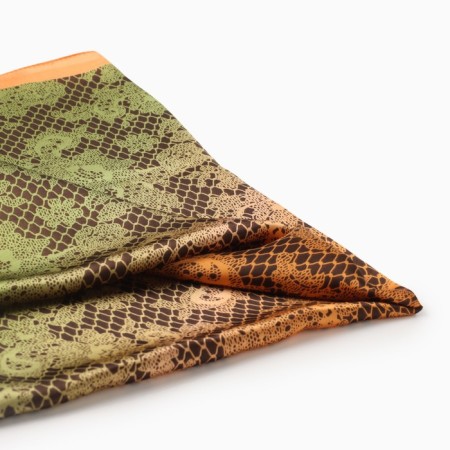 Women's scarf minku rr 70*70 cm, col. orange-1