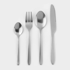 Cining devices made of stainless steel “Classic”, 24 items, on a stand, thickness 1.2 mm, silver color