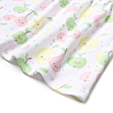 Bloom Baby Dress Fruit with DL. Sleeve, p. 74 cm. Milk-4