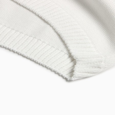 Knitted children's suit (sweater and trousers) minku, milk color, height 152 cm-8