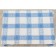 Tablecloth, size 160 x 180 cm, blue color, jacquard