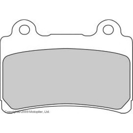 Brake pads Ferodo, FDB662p