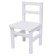 Children's chair, white color