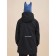Windbreaker for boys, height 140 cm, black color