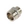 Nipple of transitional RTP, 1/2 "x 3/8", outer thread, nickel -plated brass, euroglos