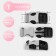 Fastx 15 mm, load up to 15 kg, metal/plastic, silver/black color