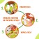 Set 4 in 1 puzzle with Velcro "Where do the animals live?"
