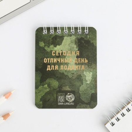 Gift set "Day of Real Heroes", eraser 2 pcs, notebook, pencils 2pcs-8
