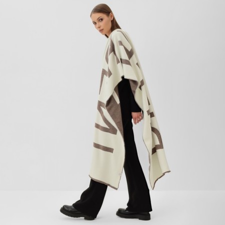 Female Bilateral Mist Brown Charg, size 47*226cm-2