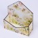 The envelope "Yellow, Floral mood" 18 x 24 x 7 cm