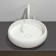 Comforty 114 liner shell, round, white color