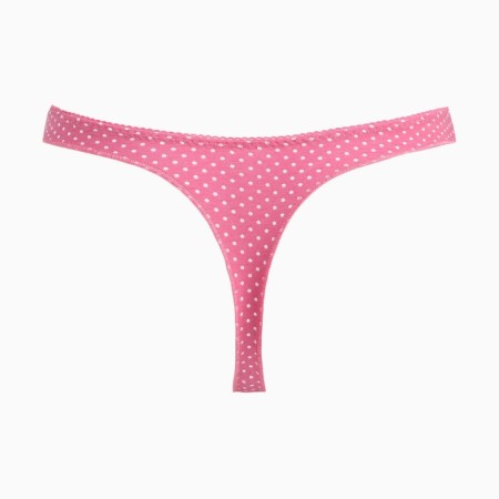 Panties female thongs, pink color, size 46 (m)-9