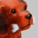 Big Toy Bolshaya "Dog with Bone" for dogs, 15 cm