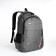 Youth backpack with lightning, 4 pockets, gray color