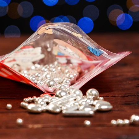 Gift package, with zip-lock fastener 13.5 x 13.5 cm-3