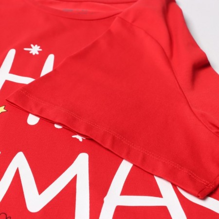 New Year's T -shirt, red color, size 52-5