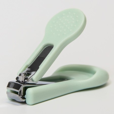 Manicure children's “Owl”: scissors, tweezers, saw, tweezers, turquoise color-3