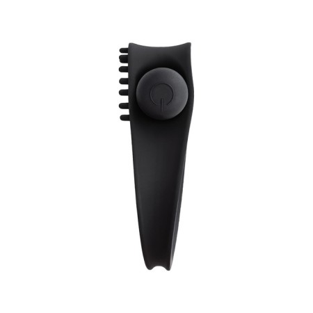 Vibrooko on the penis A-Toys byfa Brid, silicone, black color, 6.3 cm, D 3.1 cm-2