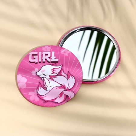 Girl mirror, d = 7 cm