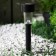 Garden lamp on the solar battery "Cylinder", 4.5 × 30 × 4.5 cm, 1 LED, glow warm white