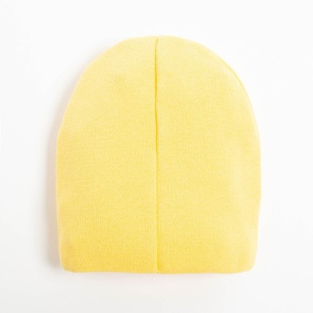 Children's hat, mustard color, size 48-50-2