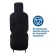 Senator Country Wool, short pile, natural sheepskin, 2pcs, 140x55cm, black 77718