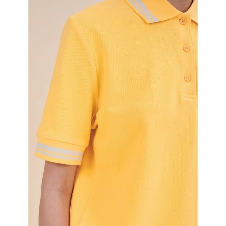 Polo female Pelican, size 44, yellow color-4