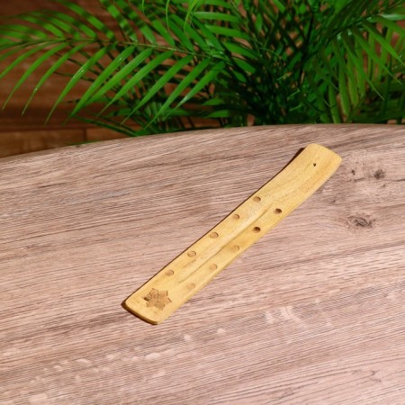 Bowl stand, wood, 25 cm, mix-4