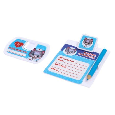 The doctor’s game set “learns to treat” in a box, 14 items-3