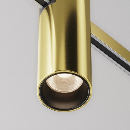 Technical TR143-1-5W3K-W-BS FOCUS LED, 35x35x112 mm, LED, 5W, 190LM, 3000K, Brass color-1