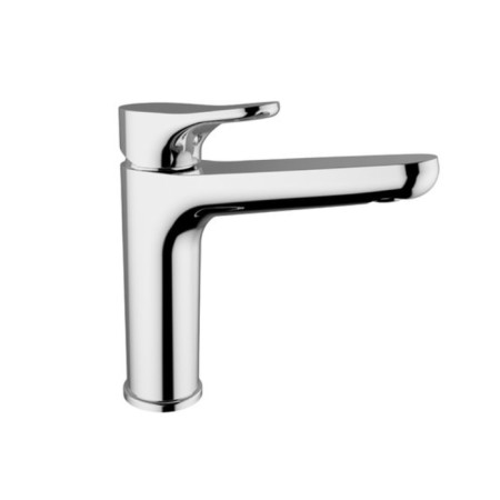 Zipponi Daily washbasin mixer, medium 1-crap, with a bottom valve, color chromium