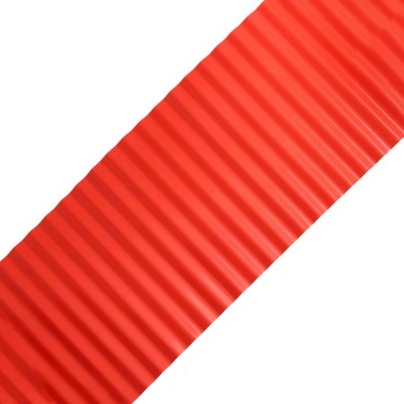 Border tape, 0.2 × 9 m, thickness 0.6 mm, plastic, corrugation, terracott, Greengo-6