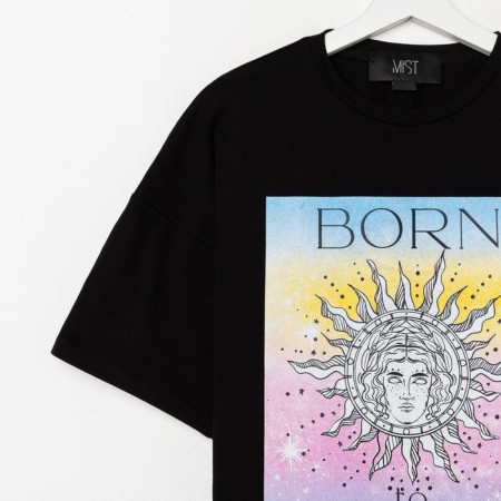 Women's T-shirt MIST "Born Shine", rr 48-50-8