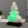 Salt lamp "Christmas tree" LED (color) USB white salt 10x7x13 cm
