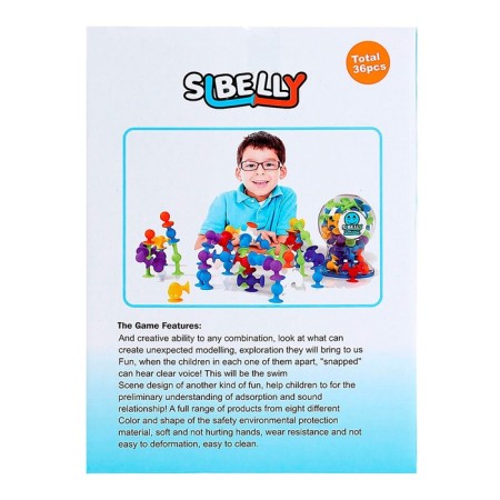 Designer "Funny suction", 36 parts-6