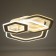 Luer with DAW "Dariana" LED 160W 3000-6000W white 60x42x9.5cm Bayerlux