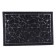 Moisted mat with PRT, 40x60 cm, drawing geometry black