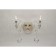 Bra “Irida” 2x60W E14 Shampan 19x29.5x35.5 cm