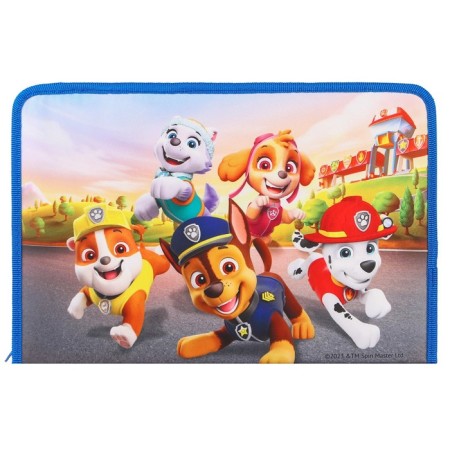 A4 labor folder with a pencil case, on a zipper, textiles, puppy patrol-5