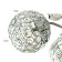 Roxanne chandelier 5he27 40w Black-chromium 60x60x27 cm Bayerlux