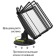 Demosystem of a desktop rotating on 10 panels A4 Calligrata, black